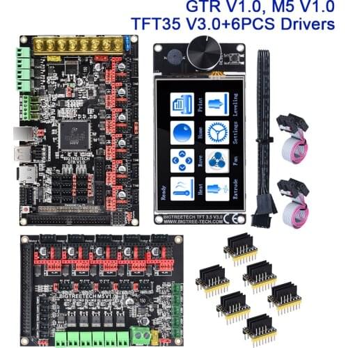 BIGTREETECH GTR V1.0 32bit Control Board M5 V1.0 TFT35 V3.0 Touch Screen TMC2209 UART VS SKR V1.4 Turbo WIFI 3D Printer Parts
