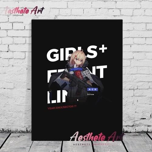 ACR Girls Frontline Home Decor Pattern Canvas Posters Prints Decoration Art Wall Pictures Living Room Painting