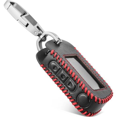 Car Styling Accessories Key Cover Case For Starline A93 A63 Russian Version Two Way Car Alarm LCD Remote Control Keychain