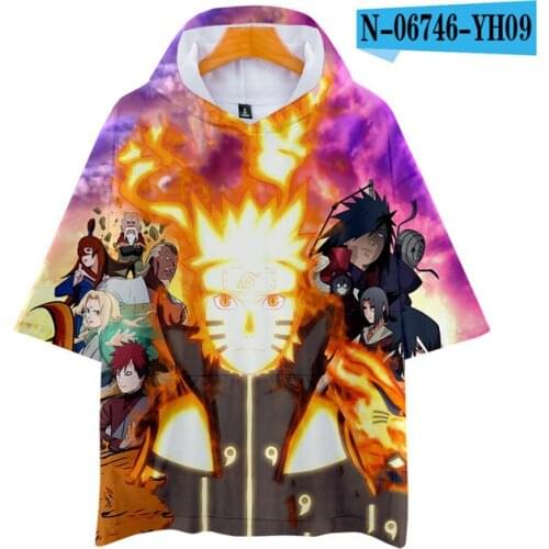 Classic Anime Sword Art Online hooded t shirt boy/girl/kids Akatsuki Red Cloud funny tees casual anime men women t-shirt Tops