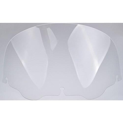 Clear 13'' Wave Windshield Windscreen For Harley Electra Glide Tri Glide FLHX Touring 1996-2013