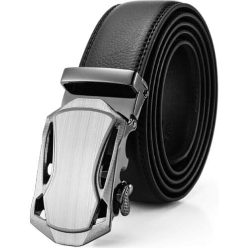 New Casual Formal Mens Strap Belts Waistband Buckle Belt Leather Waist Belts