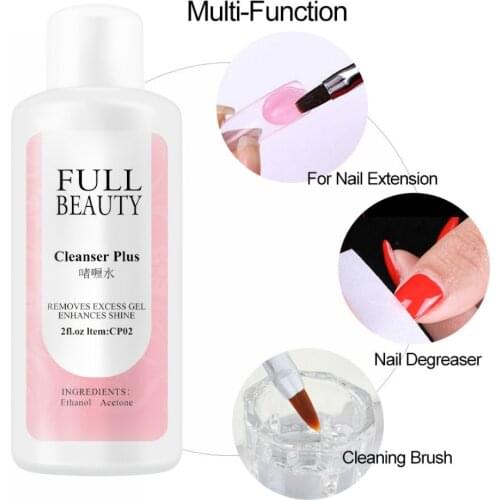 New 35ml Liquid Slip Solution Nail Gel Nail Polish Acrylic Gel For Extension Quick Builder Cleanser Manicure Gel Water Nail Art