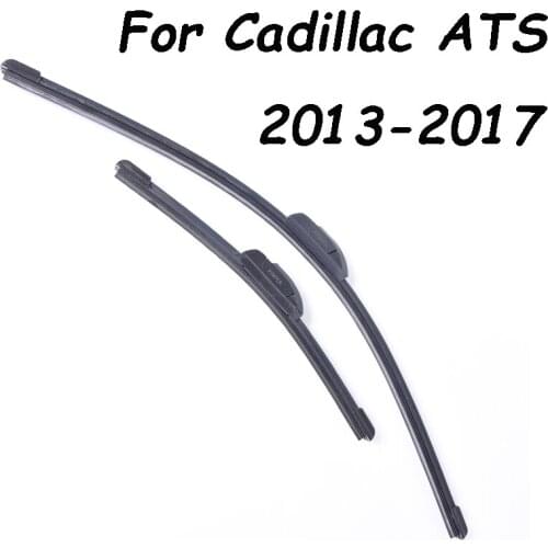 Front Wiper Blades For Cadillac ATS From 2013 2014 2015 2016 2017 Car Accessories Windshield Wipers Car styling