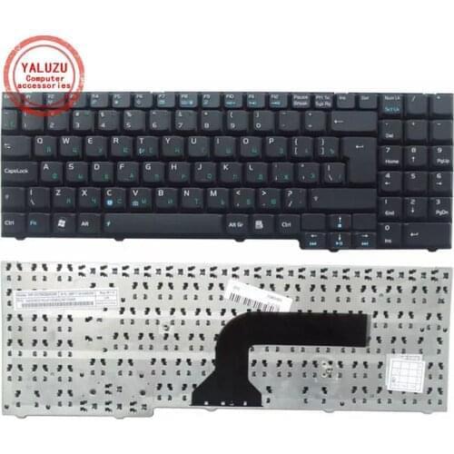 YALUZU russian laptop Keyboard for ASUS M50 F7 G70 M50V X55S X55SV X55SR X55SA X57 M70 G71 G2 G1P X70 X71 G50 G70G G71G Black RU