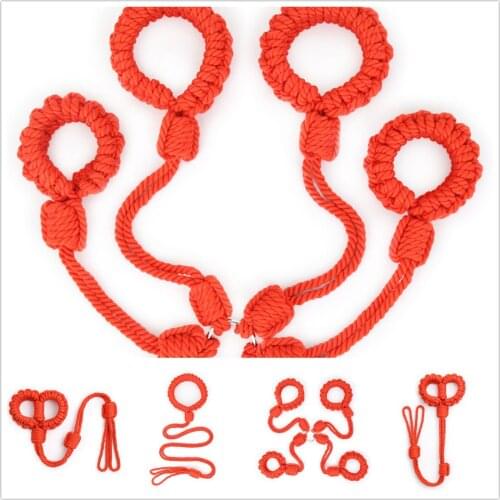 Sex Toys Handcuffs Neck Sleeves Handcuffs Adjustable Suits Mens And Womens Performances Flirting Hands Tied