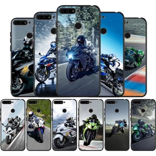GSX black Silicone Phone Case For honor 20 Pro 8 8X 9 10 20 Lite for Mate 10 30 Lite Pro cover