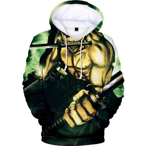 Japanese anime Kids Monkey D Luffy 3D print hoodies men/women Anime hoodie sweatshirt harajuku hip hop Oversized sweatshirt