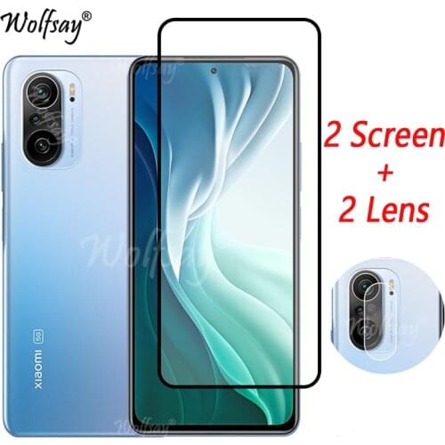 Full Cover Tempered Glass For Xiaomi Mi 11i Screen Protector For Xiaomi Mi 11i Camera Glass For Xiaomi Mi 11i Glass 6.67 inch
