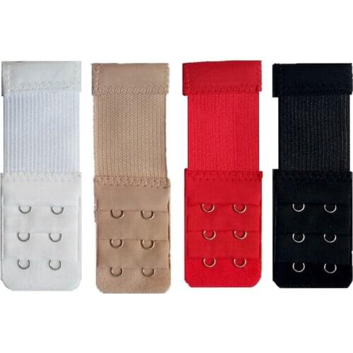 20-100Pcs Elastic Underwear Extension Buckle Women Extension Strap Extender Adjustable Bras Extender Lingerie Female Intimates