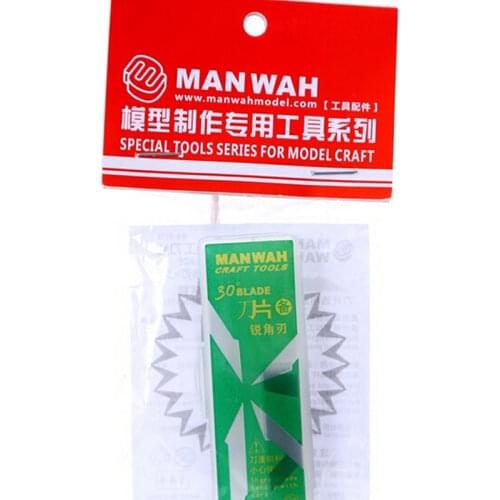20pcs MANWAH MW-2170 Spare Blade for MW-2165 And TAMIYA 74040 Pen Knives