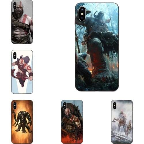 God Of War For Xiaomi Redmi Note 3 3S 4 4A 4X 5 5A 6 6A 7 7A K20 Plus Pro S2 Y2 Y3 Soft Silicone TPU Black Printing