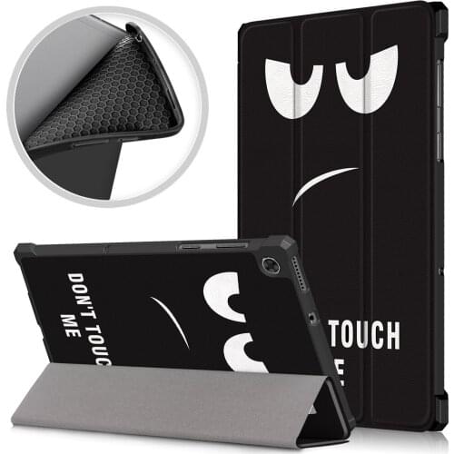 GLIGLE Slim Print TPU Case for Lenovo Tab M10 FHD Plus TB-X606F X606X Smart Protective Soft Cover Shell