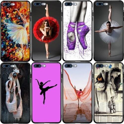 Cover Case for Samsung A10 A10E A10S A20 A20S A30 A40 A50 A50S A60 A70 A21S A31 A41 A51 A71 Ballet Dancing Girls Pointe Shoes