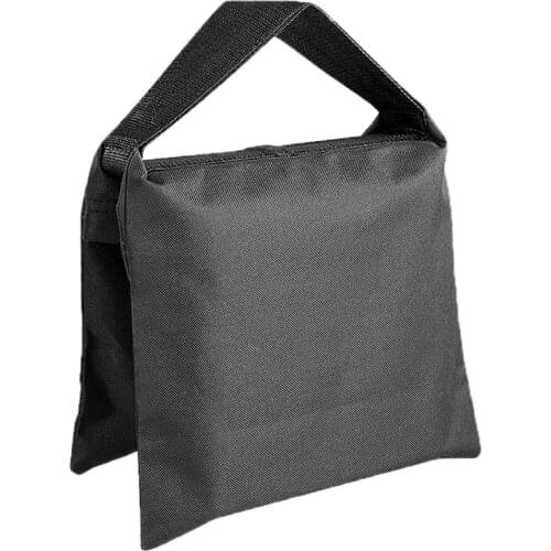 Black Counter Balance Sandbags Sand Bag For Photo Studio Light Boom Stand Tripod Arm Shadow Load-Bearing Zipper Wear-Resistant