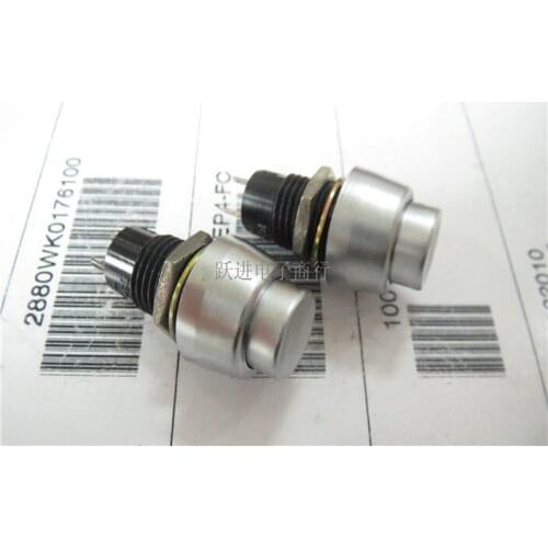 Imported Japan DS-450 475 round push button switch 1A250V 2 foot reset switch normally open