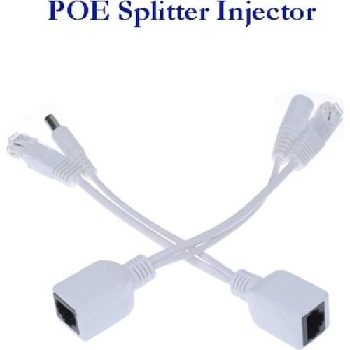 Tape Screened POE Cable, POE Adapter Cable, POE Splitter Injector Power Supply Module 12-48v Synthesizer Separator Combiner