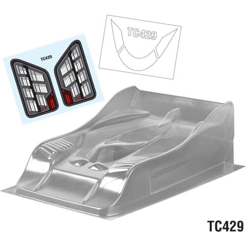 Rc Car Shell 220/235mm Clear Body For 1:10 Scale On Road Cars Model