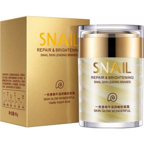 Face Cream Age Less Natural Snail Moisturizing Face Care Anti-Wrinkle Whitening Face Cream Lifting Skin Hardening Care Maquiagem
