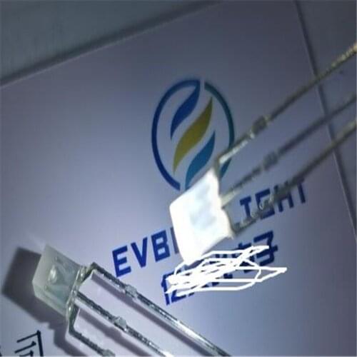 Mix rectangular 234 2x3x4mm red flash leds 1.5HZ water clear