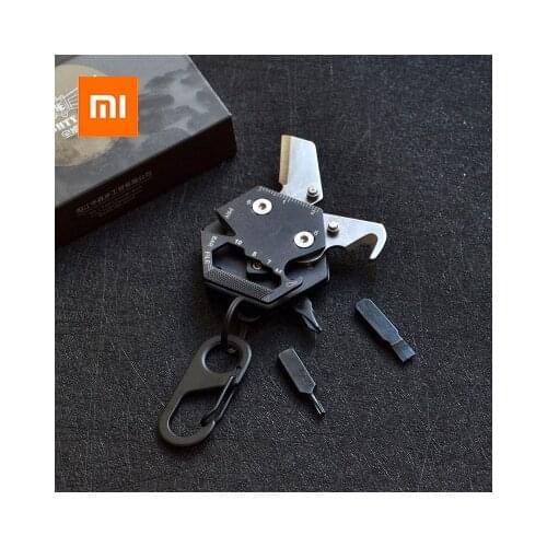 Xiaomi Mini Pocket Folding Knife 15 in 1 Multi function CS Go Knives WIth Bottle Opener/Screwdriver/Hex Wrench Survival Tool