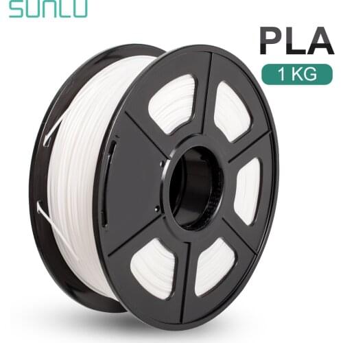 SUNLU 1.75 PLA 3D Filament For 3D Printer 1kg with spool Plastic PLA 3D Printing Materials Low Shrinkage