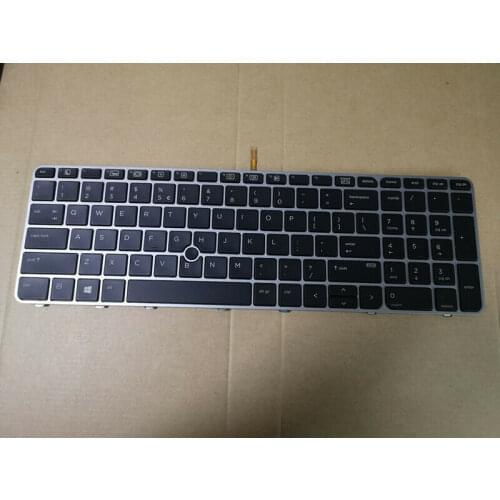 NEW US Keyboard HP EliteBook 755 G3 850 G3 850 G4 ZBook 15u G3 G4 Backlit With point