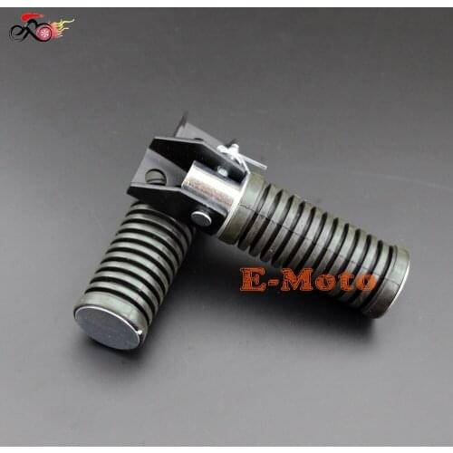NEW 10mm Footrest Footpeg Rear Pillion Bar Left Right Foot Rest Peg Bracket For Yamaha Honda
