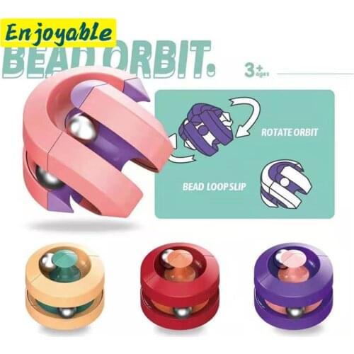 2021 New Hot Fidget Magic Beans Toys Stress Reliever Magic Beans Rotating Decompression Toy antiestres Children Adult Figet Toy