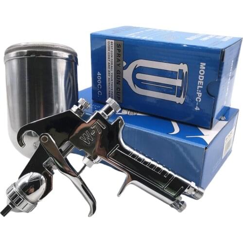 Japan Imported High Quality W-71 Spray Gun HVLP Type High Atomization Professional Automobile Sheet Metal Furniture Paint Gun