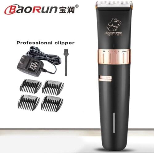 Brand Baorun T2 3.7V recharge professional electric hair clippers trimmers shaver machine pet dog clipper for dogs haircut