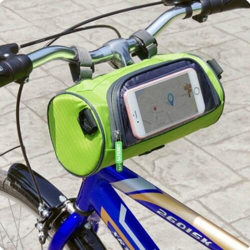 Bicycle Bags Handlebar Front Tube Waterproof Bike Phone Bag Touch screen Pack For Student Women Girl Accessories Cycling