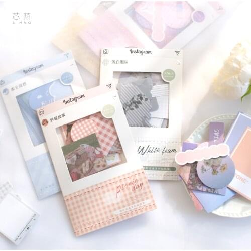 8pcs/LOT breeze transit series Creative decoration DIY adhesive stationery sticker paper masking washi sticker