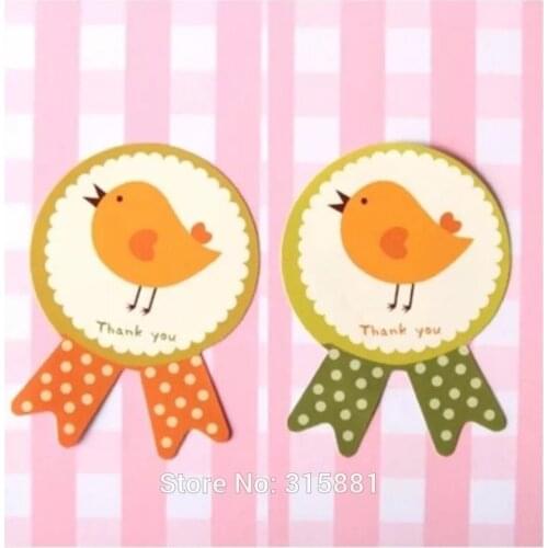 Cute Thank you Chicken series DIY Multifunction Seal Sticker/Gift Sticker Label for handmade products 80pcs/ot