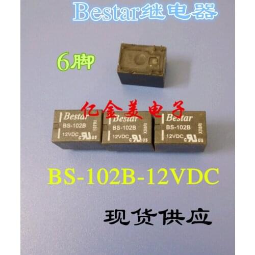 BS-102B-12VDC relay 6 feet