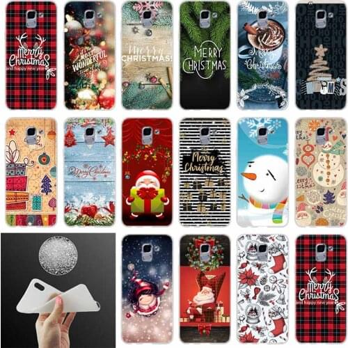 Phone case Cover Christmas series christmas lights FOR Coque Samsung Galaxy J6 J4 J8 J7 2018 Plus J3 J5 J7 Prime Pro 2017 2016