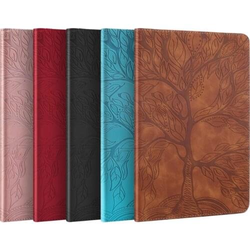 3D Flower Embossed Case for Samsung Galaxy Tab S5e 2019 SM-T720 SM-T725 Folding Stand Shell for Galaxy Tab S5e 10 5 Tablet Cover