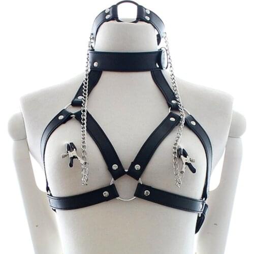 Erotic bdsm Bondage Restraints O Ring Mouth Gag Nipple Clamps Submission Slave Collar Fetish Adult Games Sex toys for Couples