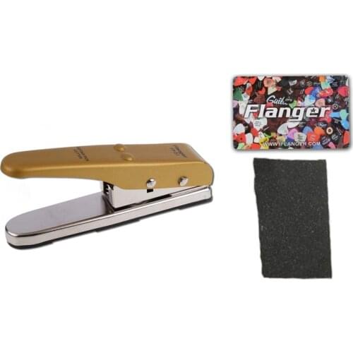Flanger FP-01 Guitar Pick Master Pick Maker diy Plectrum Cutter Make Your Own Picks 2014 NEW Gold