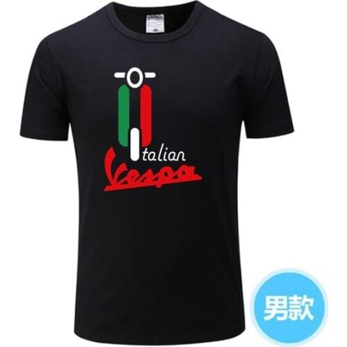 Vespa PX 125 Adult T Shirt Printed Exercise Loose Tops Boy Mens TShirts Motorcycle Tees Dad Latest Unique Vespa Women TShirt 12