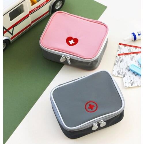 Cute and Mini waterproof Portable medical kit outdoor first aid kit with small home storage bag