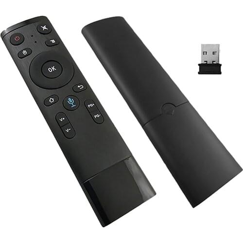 Mouse Bluetooth Voice Remote Control For Smart TV Box Android IPTV Wireless 2.4GHz Voice Remote Control With USB Receiver