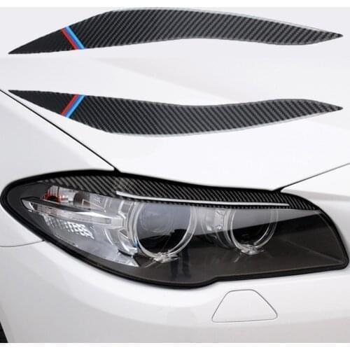 Headlights Eyebrows Trim Cover Interior Moulding Part for BMW 5 Series F10 14-16 Headlights Eyebrows Trim Cover Interior Mouldin