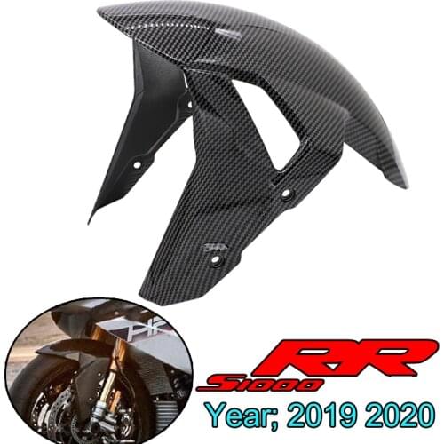 Suitable for BMW S1000RR S1000R 2019 2020 motorcycle accessories carbon fiber front fender splash guard