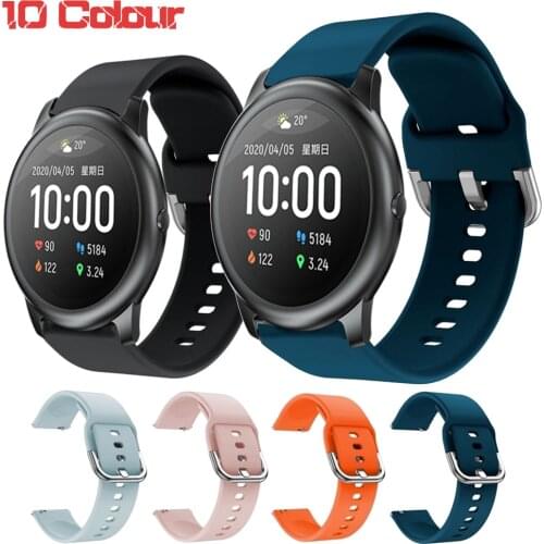 Strap For Samsung Galaxy watch 3 45mm/41/active 2 gear S3 Frontier/huawei watch gt 2e/2/amazfit bip/gts strap 20/22mm watch Band