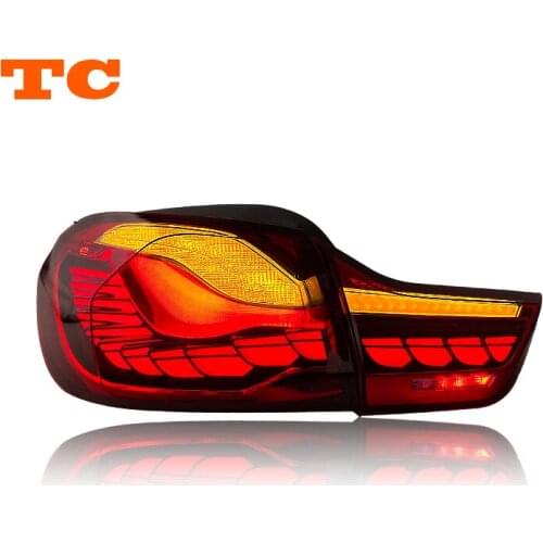 Dragon scale Style Led Rear Lamp Tail Light Lamp For BMW 2014-2020 4 Series M4 F32 F82