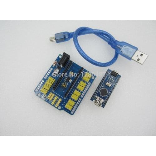 Terminal Adapter Nano 3.0 + 1pcs NANO 3.0 Shield Expansion Board for Electric DIY SCM
