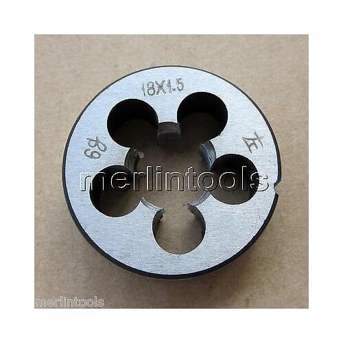 18mm x 1.5 Metric Left hand Die M18 x 1.5mm Pitch
