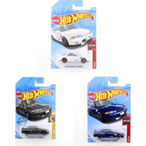 2019-01 NISSAN SKYLINE GT-R【BNR32】 Original Hot Wheels Mini Alloy Coupe 1/64 Metal Diecast Model Car Kids Toys Gift
