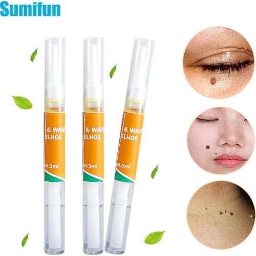 3pcs Wart Treatment Papillomas Removal Pen of Warts Liquid From Skin Tags Removing Against Moles Remover Wart Removal liuld